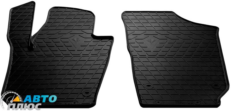 Передние резиновые коврики Volkswagen Polo 09- Hb/Seat Ibiza 08- (Stingray)