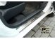 фото картинка Накладки на пороги Nissan Micra (K13) 2010- (5 дверей) (Premium) — АвтоПлюс