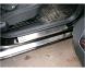 Накладки на пороги Skoda Rapid 2013- (Premium)