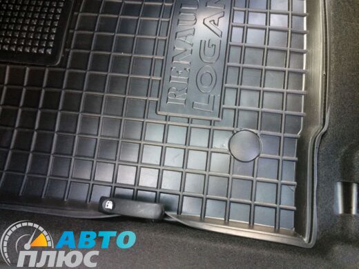 Водительский коврик в салон Renault Logan 2013- (Avto-Gumm)