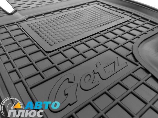 Водительский коврик в салон Hyundai Getz 2002-2011 (Avto-Gumm)