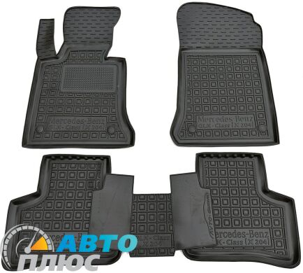 Автомобильные коврики в салон Mercedes GLK (X204) 2008-2015 (AVTO-Gumm)