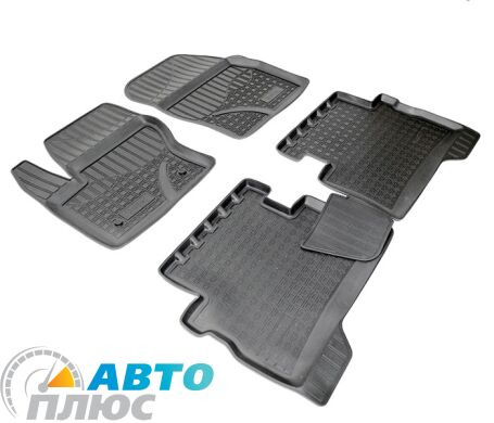 Водительский коврик в салон BYD Song L DM-i 2025- Hybrid (AVTO-Gumm)