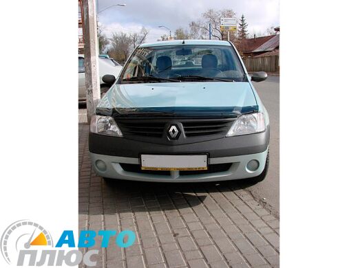 Дефлектор капота Renault Logan 2004-2013 (Sim)