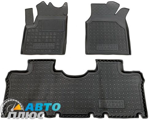 Автомобильные коврики в салон Volkswagen Sharan 1995-2000 (Avto-Gumm)