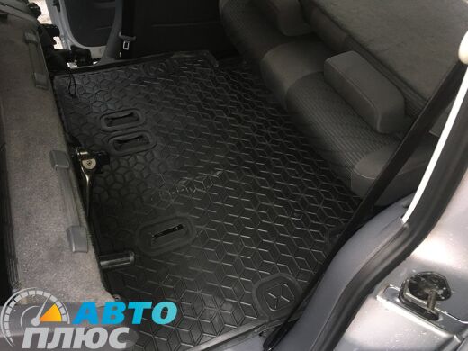 Автомобильный коврик в багажник Volkswagen Caddy Maxi 2004- 7 мест (Avto-Gumm)