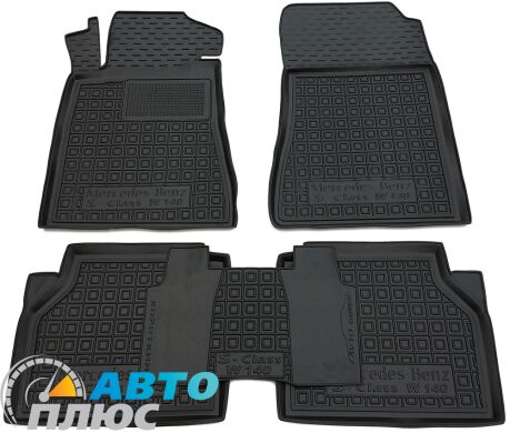 Автомобильные коврики в салон Mercedes S (W140) 1991-1998 short (Avto-Gumm)