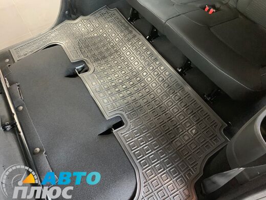Автомобильные коврики в салон Renault Lodgy 2013- 3-й ряд (Avto-Gumm)