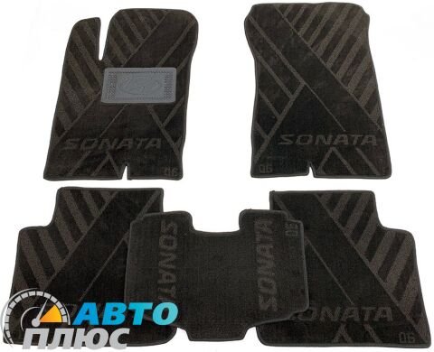Композитные коврики в салон Hyundai Sonata NF/6 2005-2010 (X) AVTO-Tex