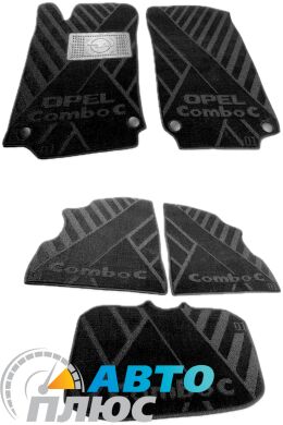 Композитные коврики в салон Opel Combo C 2001- (X) AVTO-Tex