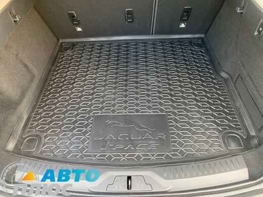 Автомобильный коврик в багажник Jaguar i-Pace 2018- (Avto-Gumm)