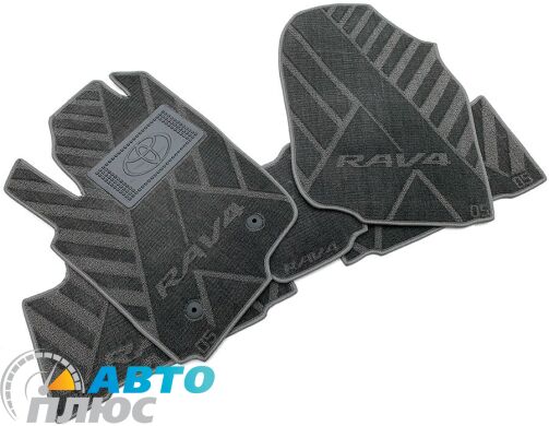 Композитные коврики в салон Toyota RAV4 2006-2009 (X) серые AVTO-Tex