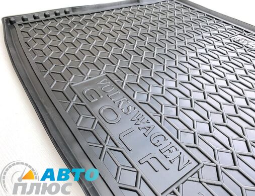 Автомобильный коврик в багажник Volkswagen Golf 8 2020- (верхняя полка) (AVTO-Gumm)