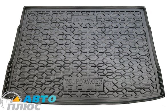 Автомобильный коврик в багажник Volkswagen Golf 8 2020- (верхняя полка) (AVTO-Gumm)