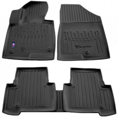 3D Килимки в салон автомобіля Hyundai Santa Fe (DM) 2012- (Stingray)