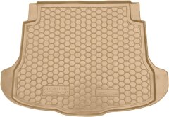 Автомобильный коврик в багажник Honda CR-V 2006-2012 бежевый (AVTO-Gumm)
