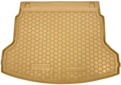 Автомобильный коврик в багажник Honda CR-V 2006-2012 бежевый (AVTO-Gumm)