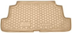 Автомобильный коврик в багажник Ваз Lada Niva бежевый (AVTO-Gumm)