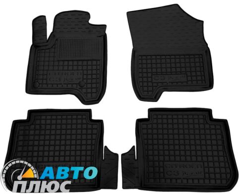 Автомобильные коврики в салон Citroen C3 Picasso 2009- (Avto-Gumm)