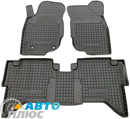 Автомобільні килимки в салон Toyota Hilux 2005- (Avto-Gumm)