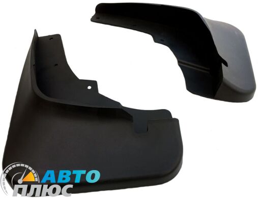 Комплект брызговиков Mitsubishi Outlander XL 2007- (без порогов) (AVTM)