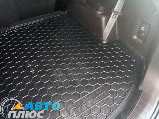 Автомобильный коврик в багажник Hyundai Grand Santa Fe 2013- Base (Avto-Gumm)