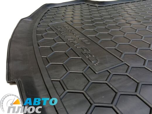 Автомобильный коврик в багажник Hyundai Grand Santa Fe 2013- Base (Avto-Gumm)