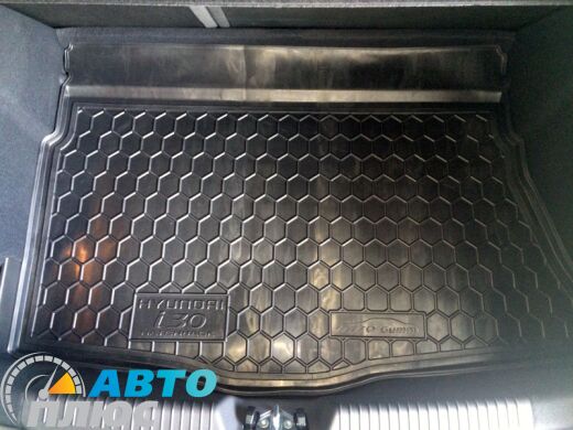 Автомобильный коврик в багажник Hyundai i30 2012- Hatchback (Avto-Gumm)