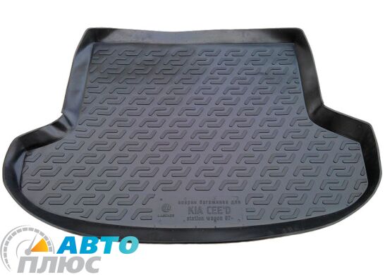 Автомобильный коврик в багажник Hyundai Tucson 2021- USA Hybrid (AVTO-Gumm)