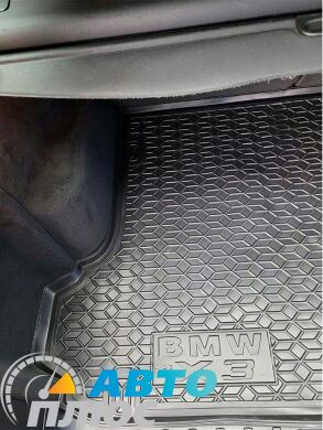 Автомобильный коврик в багажник BMW X3 (E83) 2004-2010 (AVTO-Gumm)