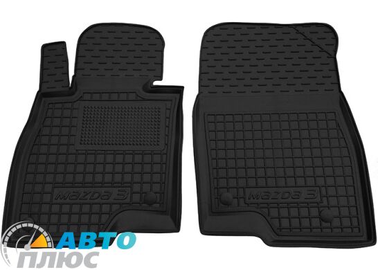 Передние коврики в автомобиль Mazda 3 2014- (Avto-Gumm)