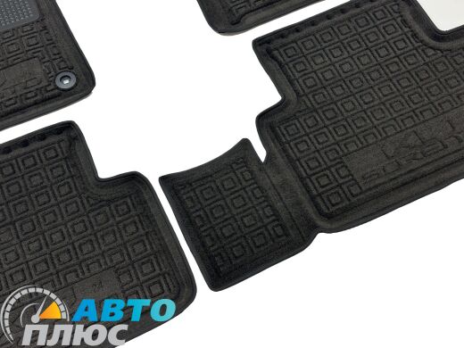 Гибридные коврики в салон Kia Sorento 2024- 5 мест (AVTO-Gumm)