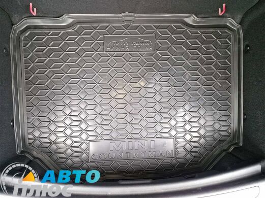 Автомобильный коврик в багажник Mini Countryman (F60) 2017-2020 нижняя полка (AVTO-Gumm)