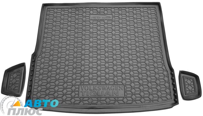 Автомобильный коврик в багажник Volkswagen Tiguan 2024- (AVTO-Gumm)