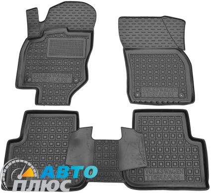 Автомобильные коврики в салон Volkswagen Tiguan 2024- (AVTO-Gumm)