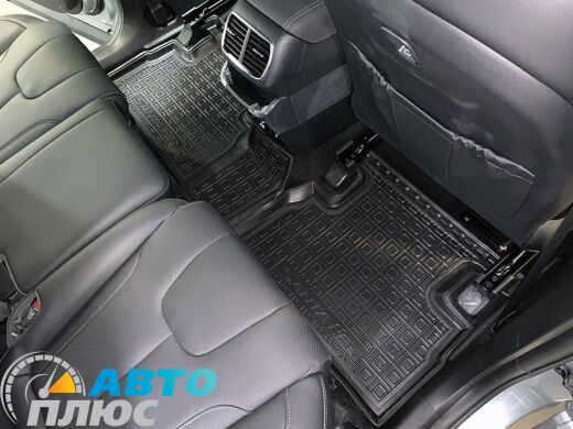 Автомобильные коврики в салон Hyundai Santa Fe 2018- (Avto-Gumm)