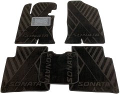 Композитные коврики в салон Hyundai Sonata YF/7 2010- (X) AVTO-Tex