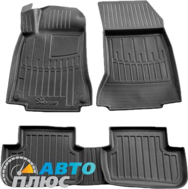3D Килимки в салон автомобіля Mercedes B (W246) 2011-2018 (Stingray)