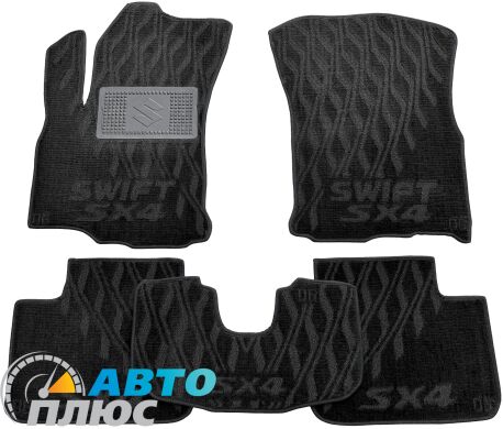 Композитные коврики в салон Suzuki SX4 2006- (V) AVTO-Tex
