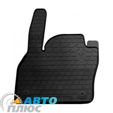 Резиновый водительский коврик Volkswagen Polo 18- Hb/Seat Ibiza 18-/Arona 18-/Skoda Kamiq 20- (Stingray)