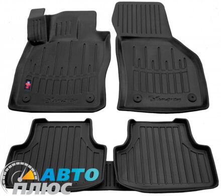 3D Коврики в салон автомобиля Volkswagen Golf 7/Leon 12-/Audi A3 12-/Karoq 17- (Stingray)