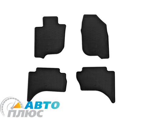 Резиновые коврики в салон Mitsubishi L200 2016- (Stingray)
