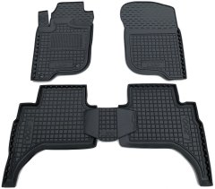 Автомобильные коврики в салон Mitsubishi L-200 2016- (короткая база) (AVTO-Gumm)