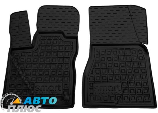 Автомобильные коврики в салон Smart Fortwo 453 2014- (Avto-Gumm)