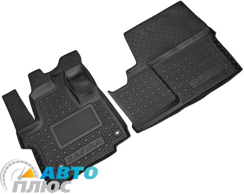 Автомобильные коврики в салон Opel Zafira Life 2019- (1+1/1+2) (AVTO-Gumm)