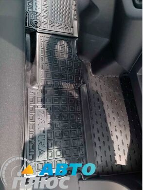 Автомобильные коврики в салон Opel Zafira Life 2019- (1+1/1+2) (AVTO-Gumm)