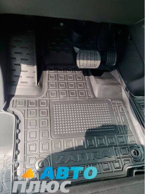 Автомобильные коврики в салон Opel Zafira Life 2019- (1+1/1+2) (AVTO-Gumm)