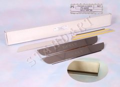 Накладки на пороги автомобиля Geely MK 06-/GC6 2014- Sedan (Standart)