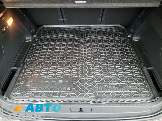 Автомобильный коврик в багажник Citroen C5 Aircross 2022- верхняя полка (AVTO-Gumm)