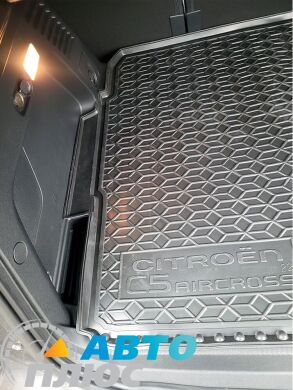 Автомобильный коврик в багажник Citroen C5 Aircross 2022- верхняя полка (AVTO-Gumm)